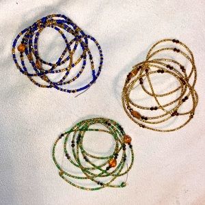 ✨Authentic✨ handmade waist beads💙💚💛